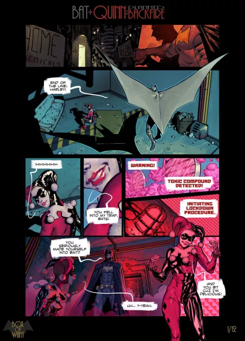 Planned Backfire (Batman) [BoxOfWant] porn comic cover