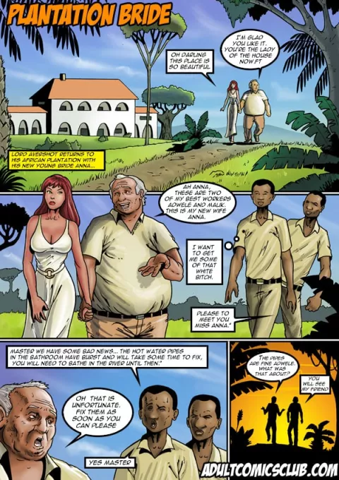 Plantation Bride [AdultComicsClub] porn comic cover