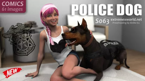 Police Dog [ExtremeXWorld] porn comic cover