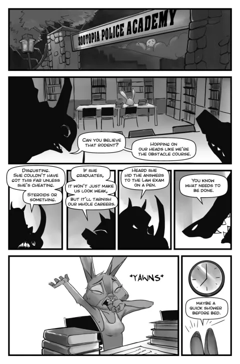 Police Zootality (Zootopia) [Disclaimer] porn comic cover