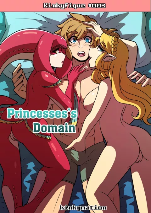 Princesses’s Domain (The Legend of Zelda) [Kinkymation] porn comic cover