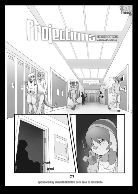 Projections [Doxy] porn comic cover