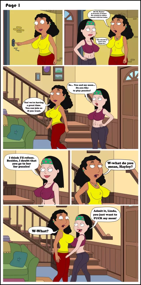 Puzzle Fun (American Dad!) [SexFightFun] porn comic cover