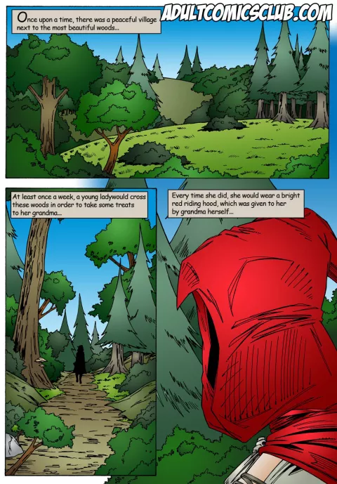 Red Riding Hood (Red Riding Hood) [AdultComicsClub] porn comic cover