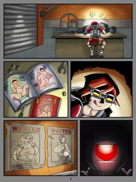 Risky Business (Borderlands) [Glassfish] porn comic cover