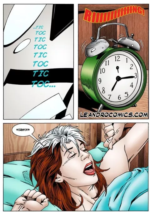 Rogue loses her powers (X-men) [Leandro Comics] porn comic cover