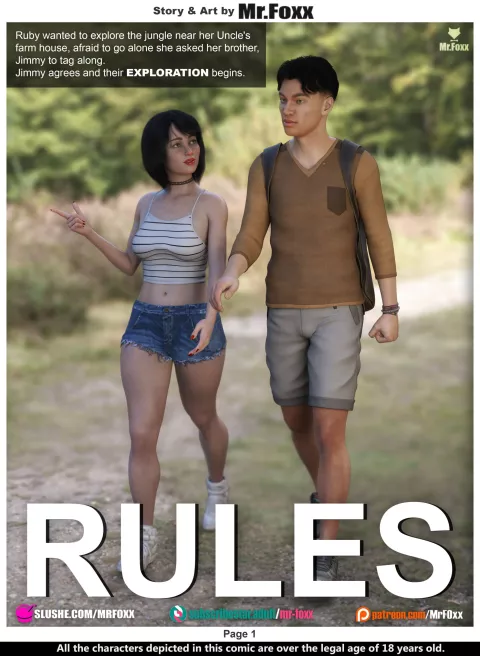 Rules [Mr.FOXX] porn comic cover