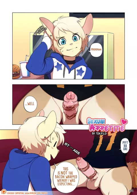 Sexual Appetite [Tokifuji] porn comic cover