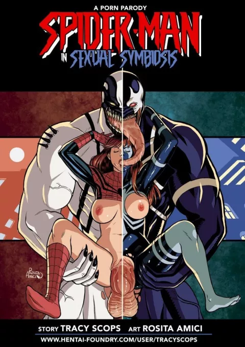 Sexual Symbiosis (Spider-Man) [Tracy Scops] porn comic cover