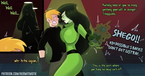 Shego’s Distraction (Kim Possible) [Hermit Moth] porn comic cover