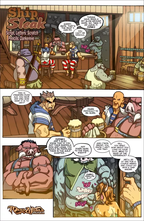 Ship Steak [DarkerEve] porn comic cover