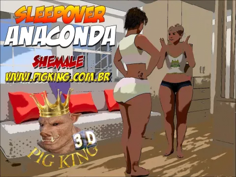 Sleepover – Nininho, Leonard, Julian [PigKing] porn comic cover