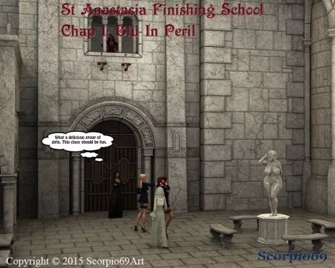 St Anastasia Finishing School [Scorpio69] porn comic cover