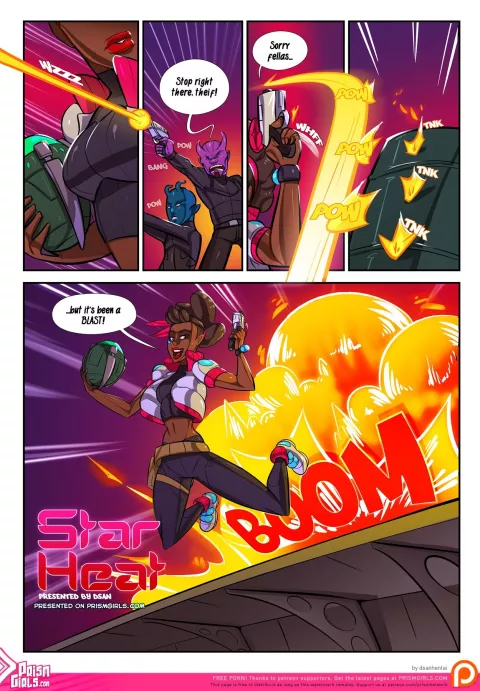 Star Heat [DSAN] porn comic cover
