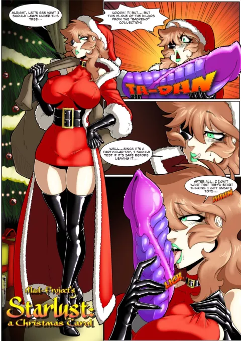 Starlust: a Christmas Carol [MAD-Project] porn comic cover