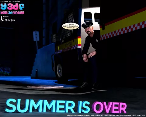 Summer Is Over [Y3DF] porn comic cover