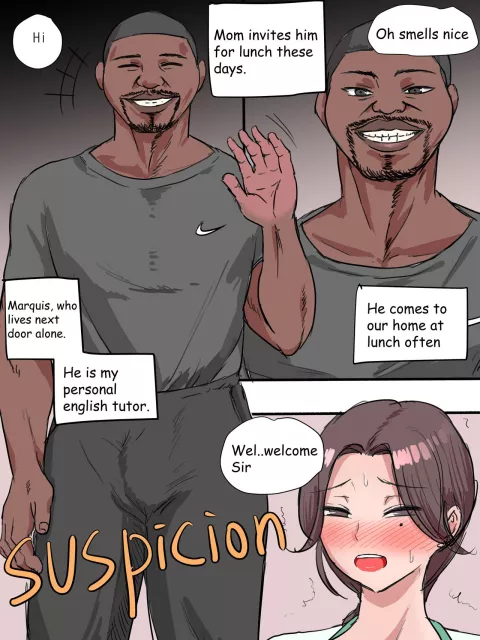 Suspicion [laliberte] porn comic cover