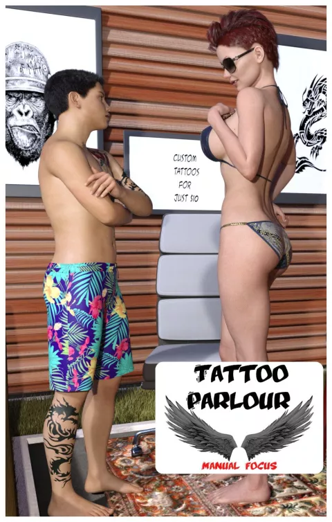 Tattoo Parlor [Manual_Focus] porn comic cover
