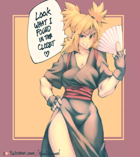 Temari Pinups (Naruto) [NoodleNood] porn comic cover