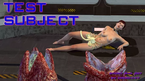 Test Subject [3DMonsterStories , Droid447] porn comic cover