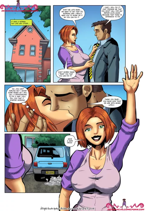 The AC Man [InterracialComicPorn] porn comic cover