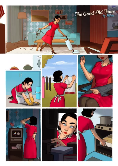 The Good Old Times [InCase] porn comic cover