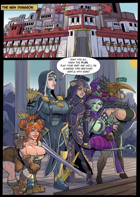 The Great Raid [LoonyJams] porn comic cover