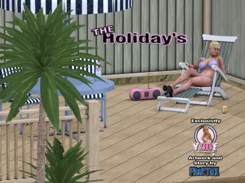 The Holiday’s [Y3DF] porn comic cover