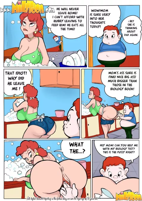 The Idiot [MILFToon] porn comic cover