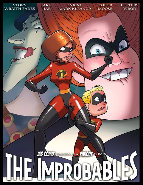 The Improbables (The Incredibles) [JABComix] porn comic cover