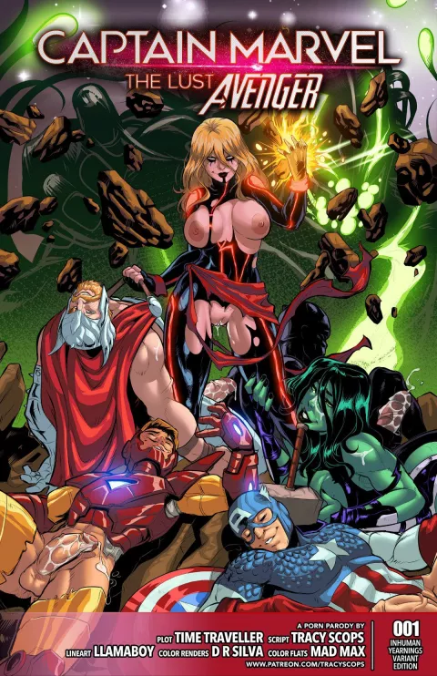 The Lust Avenger (The Avengers) [Tracy Scops] porn comic cover