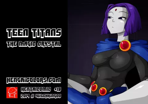 The Magic Crystal (Teen Titans) [WitchKing00] porn comic cover