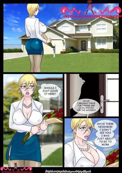 The New Neighbor [InterracialComicPorn] porn comic cover