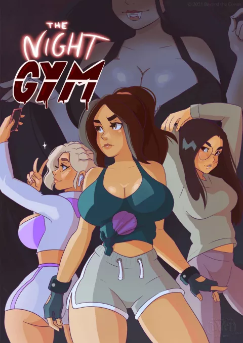 The Night Gym [HornyX] porn comic cover