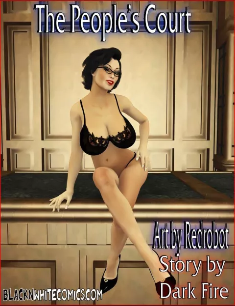 The People’s Court [BlackonWhite3D] porn comic cover