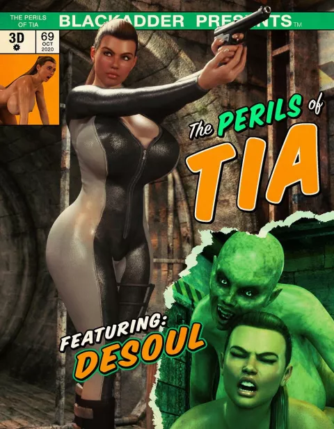 The Perils Of Tia [Blackadder] porn comic cover