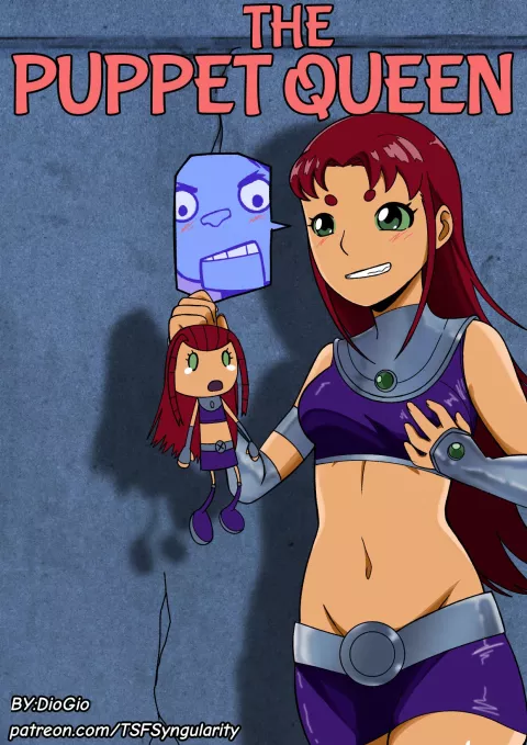 The Puppet Queen (Teen Titans) [TSFSingularity] porn comic cover