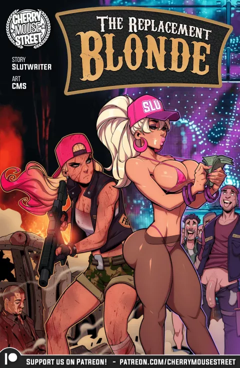 The Replacement Blonde [Cherry Mouse Street] porn comic cover