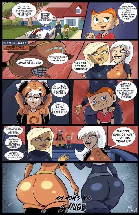 The Replacements and Secret Saturdays Crossover [Ameizing Lewds] porn comic cover