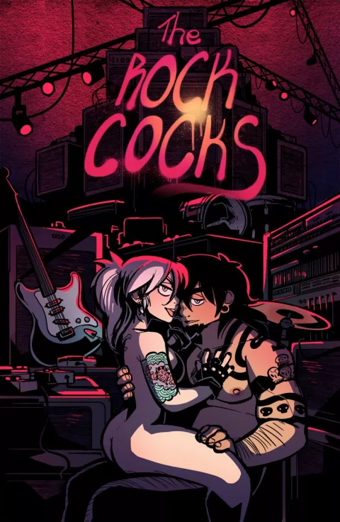 The Rock Cocks [Leslie Brown] porn comic cover
