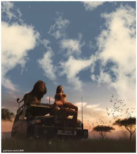 The Safari Adventure [LBW] porn comic cover