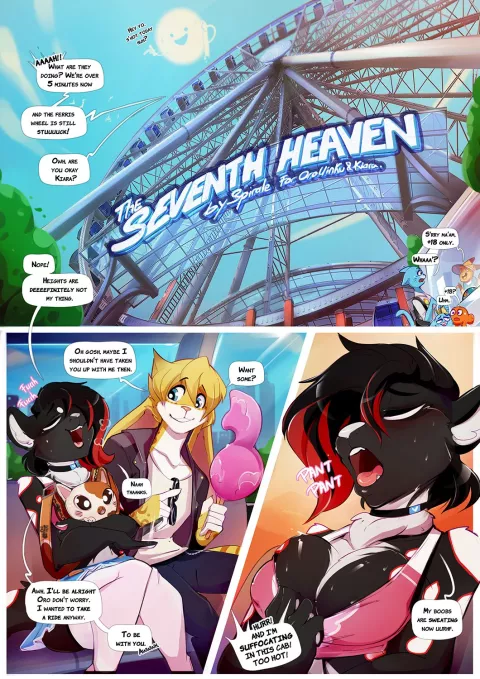 The Seventh Heaven [Spirale] porn comic cover