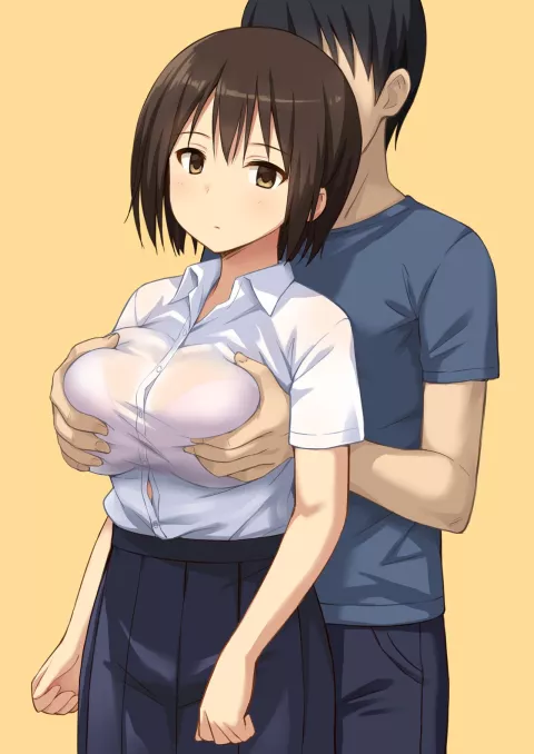 The Story Of Turning Your Classmate Into An Onahole Through A Curse Of Obedience [Hiyori Hamster] porn comic cover