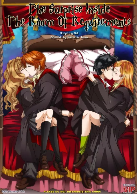 The Surprise Inside – The Room of Requirements (Harry Potter) [Palcomix] porn comic cover