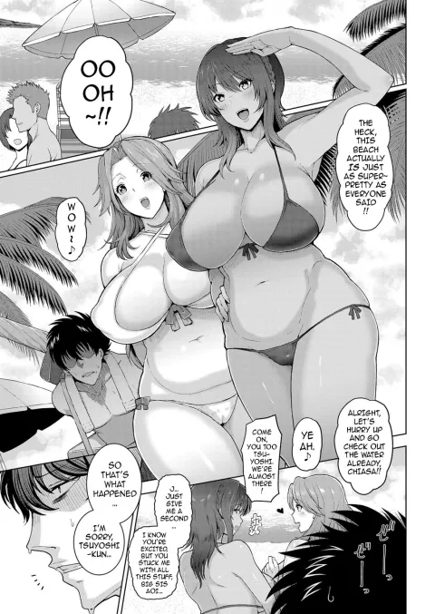 The Three Older, Mature Sisters Next Door [Tawara Hiryuu] porn comic cover