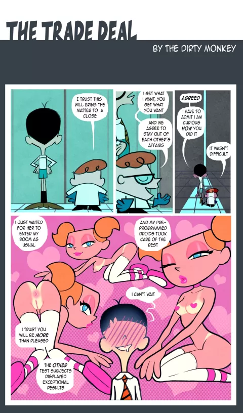 The Trade Deal (Dexter’s Laboratory) [TheDirtyMonkey] porn comic cover