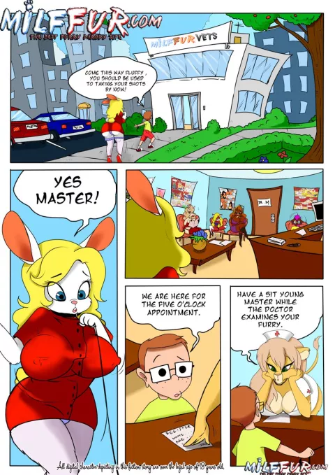 The Vet [MILFFur] porn comic cover