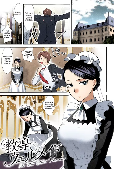 The Well “Maid” Instructor [Syoukaki] porn comic cover