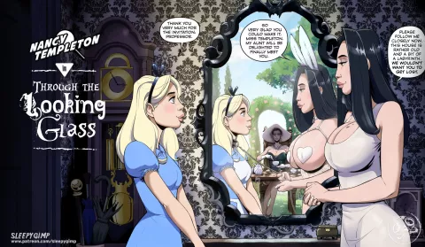 Through The Looking Glass [Sleepy Gimp] porn comic cover