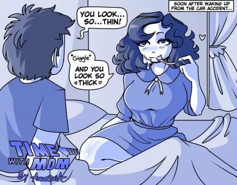 Time with Mom [Anor3xiA] porn comic cover